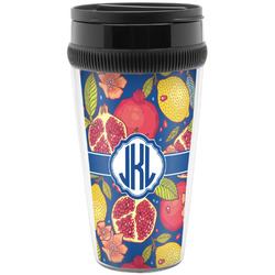 Pomegranates & Lemons Acrylic Travel Mug without Handle (Personalized)