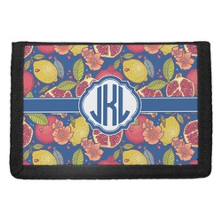 Pomegranates & Lemons Trifold Wallet (Personalized)