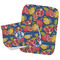 Pomegranates & Lemons Burp Cloths - Fleece - Set of 2 w/ Monogram