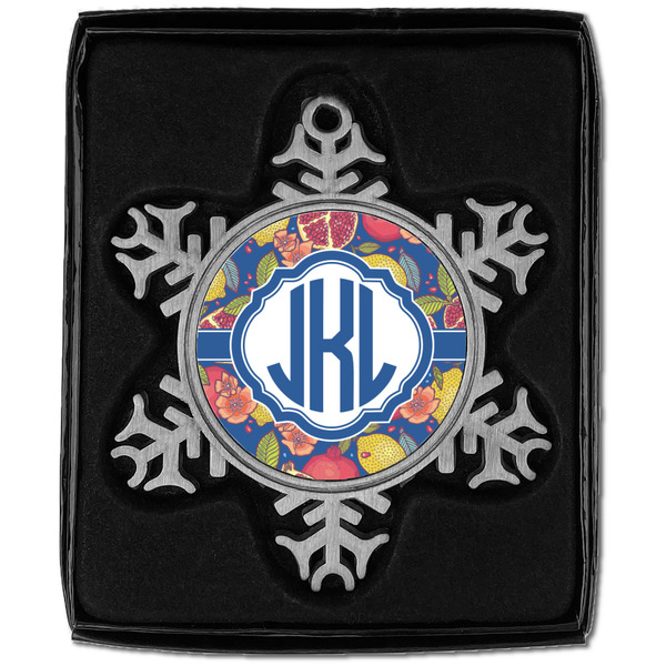 Pomegranates & Lemons Vintage Snowflake - In box