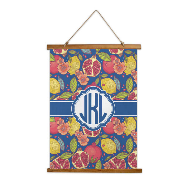 Custom Pomegranates & Lemons Wall Hanging Tapestry (Personalized)