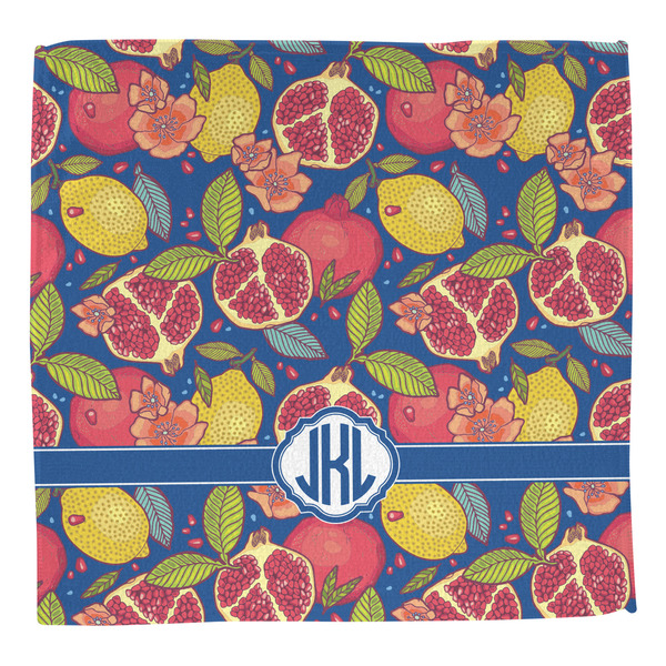Pomegranates & Lemons Washcloth - Front - No Soap