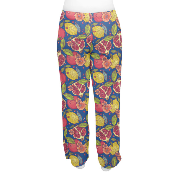Pomegranates & Lemons Women's Pj on model - Back
