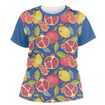 Pomegranates & Lemons Women's Crew T-Shirt - 2X Large