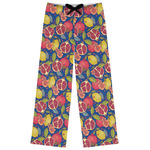 Pomegranates & Lemons Womens Pajama Pants - S