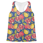 Pomegranates & Lemons Womens Racerback Tank Top - 2X Large