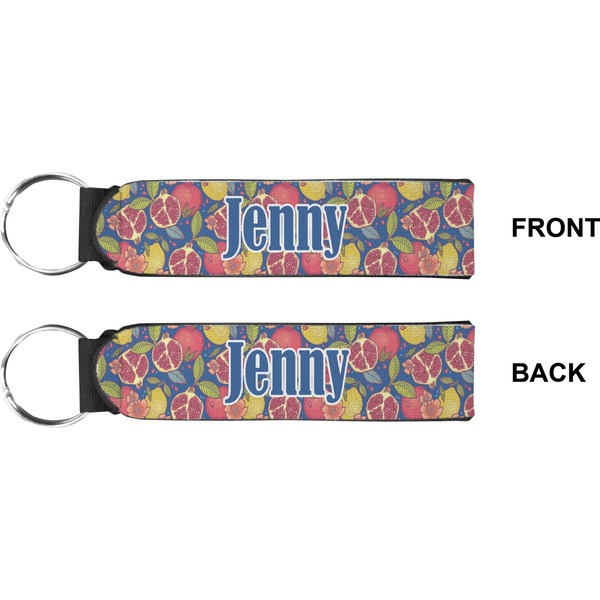 Pomegranates & Lemons Wristlet (Front + Back)