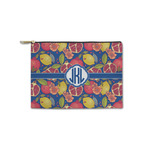 Pomegranates & Lemons Zipper Pouch - Small - 8.5"x6" (Personalized)