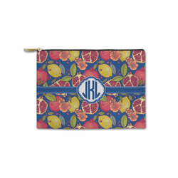 Pomegranates & Lemons Zipper Pouch - Small - 8.5"x6" (Personalized)