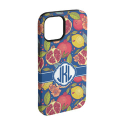 Pomegranates & Lemons iPhone Case - Rubber Lined - iPhone 15 (Personalized)