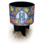 Pomegranates & Lemons Black Beach Spiker Drink Holder (Personalized)