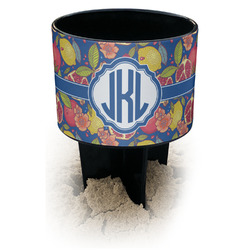 Pomegranates & Lemons Black Beach Spiker Drink Holder (Personalized)