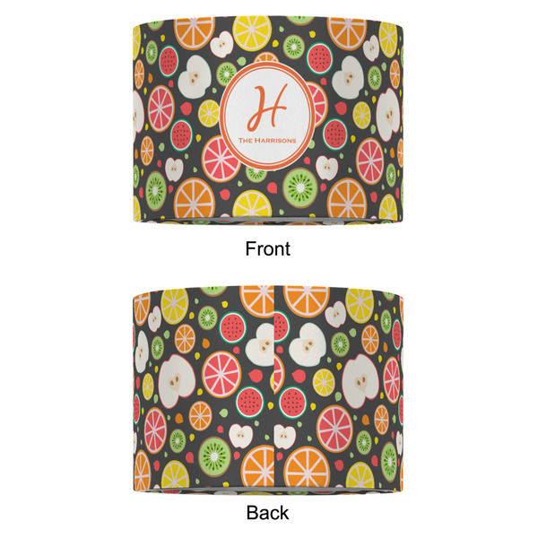 Apples & Oranges 12" Drum Lampshade - APPROVAL (Fabric)