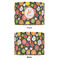 Apples & Oranges 12" Drum Lampshade - APPROVAL (Fabric)