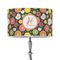 Apples & Oranges 12" Drum Lampshade - ON STAND (Poly Film)
