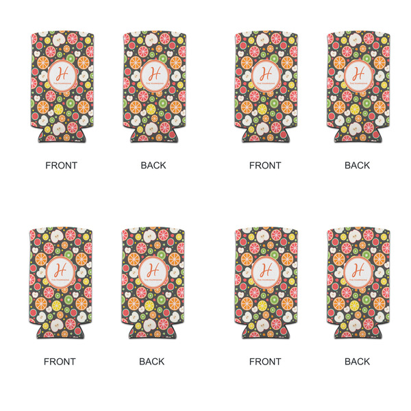 Apples & Oranges 12oz Tall Can Sleeve - Set of 4 - APPROVAL