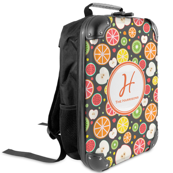 Custom Apples & Oranges Kids Hard Shell Backpack (Personalized)