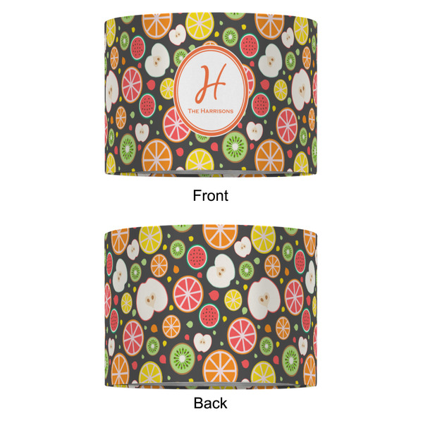 Apples & Oranges 16" Drum Lampshade - APPROVAL (Fabric)