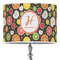 Apples & Oranges 16" Drum Lampshade - ON STAND (Poly Film)