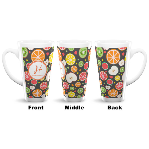 Apples & Oranges 16 Oz Latte Mug - Approval