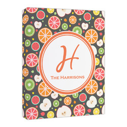 Apples & Oranges Canvas Print - 16x20 (Personalized)