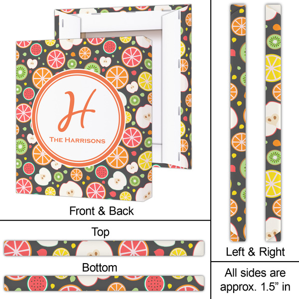 Apples & Oranges 20x24 - Canvas Print - Approval