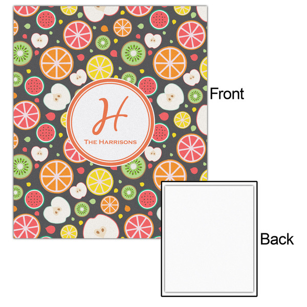 Apples & Oranges 20x24 - Matte Poster - Front & Back