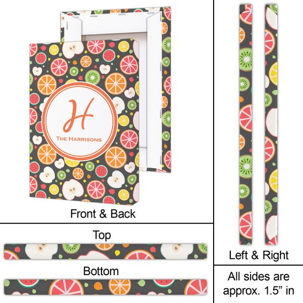 Apples & Oranges 20x30 - Canvas Print - Approval