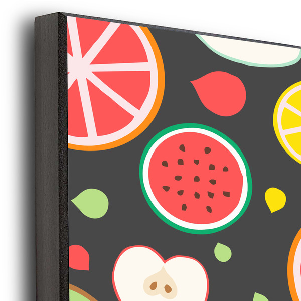 Apples & Oranges 20x30 Wood Print - Closeup