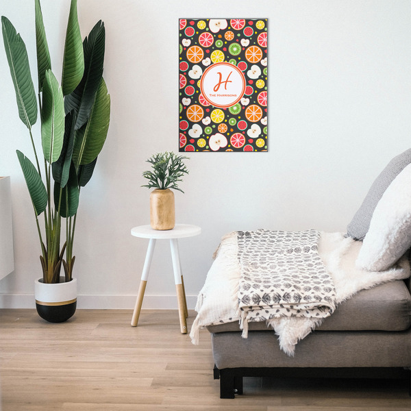 Apples & Oranges 20x30 Wood Print - In Context