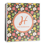 Apples & Oranges 3-Ring Binder - 1 inch (Personalized)