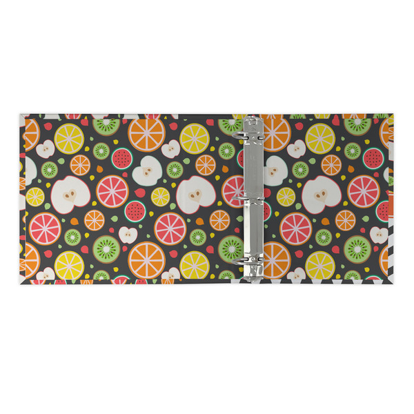 Apples & Oranges 3 Ring Binders - Full Wrap - 2" - OPEN INSIDE