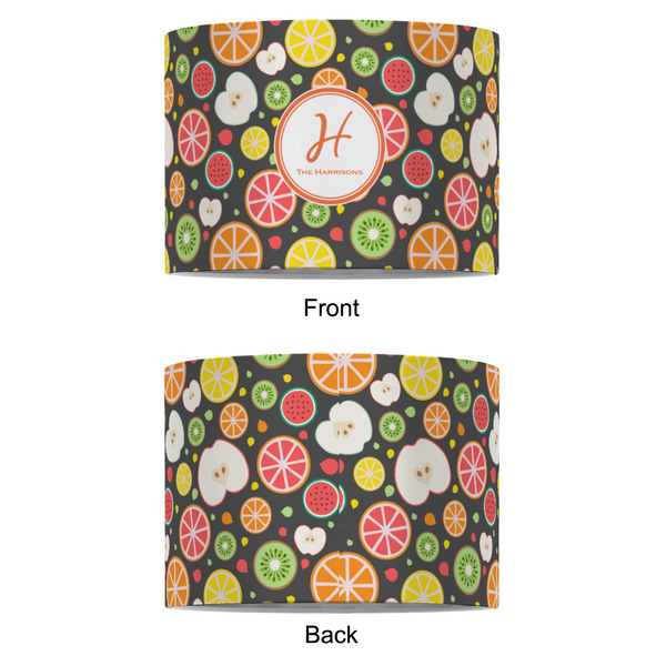 Apples & Oranges 8" Drum Lampshade - APPROVAL (Fabric)