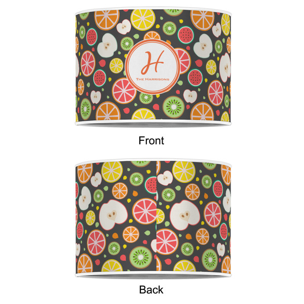 Apples & Oranges 8" Drum Lampshade - APPROVAL (Poly Film)