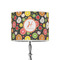 Apples & Oranges 8" Drum Lampshade - ON STAND (Poly Film)