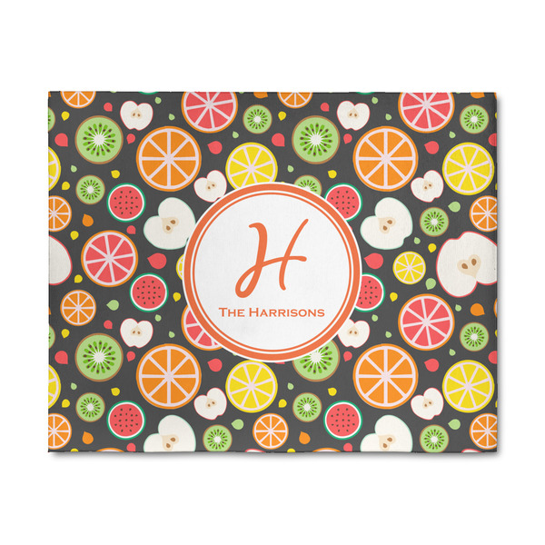 Custom Apples & Oranges 8' x 10' Patio Rug (Personalized)