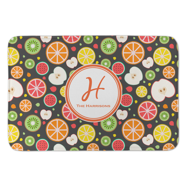 Custom Apples & Oranges Anti-Fatigue Kitchen Mat (Personalized)