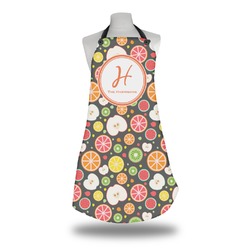 Apples & Oranges Apron w/ Name and Initial