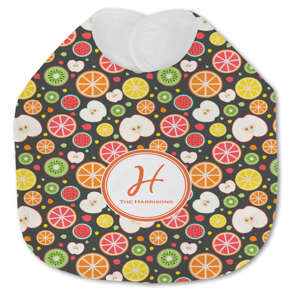 Apples & Oranges Baby Bib - AFT closed