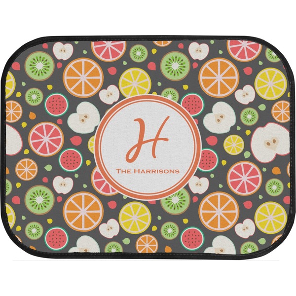 Apples & Oranges Back Seat Car Mat