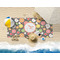 Apples & Oranges Beach Towel Lifestyle