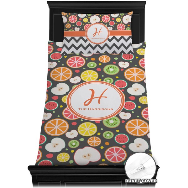 Apples & Oranges Bedding Set (Twin) - Duvet