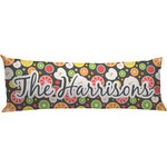 Apples & Oranges Body Pillow Case (Personalized)