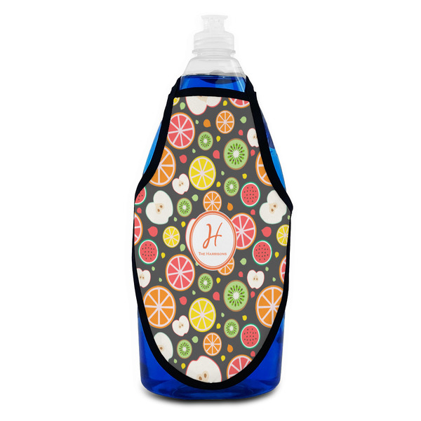 Apples & Oranges Bottle Apron - Soap - FRONT