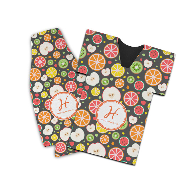 Custom Apples & Oranges Bottle Cooler (Personalized)