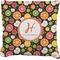 Apples & Oranges Faux-Linen Throw Pillow 16" (Personalized)