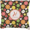 Apples & Oranges Faux-Linen Throw Pillow 20" (Personalized)
