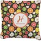 Apples & Oranges Faux-Linen Throw Pillow 26" (Personalized)