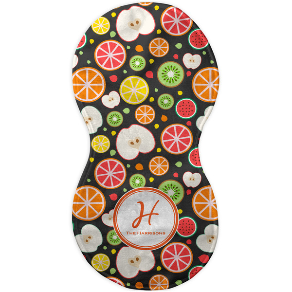 Apples & Oranges Burp Peanut Shaped Flat