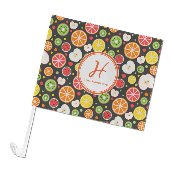 Custom Apples & Oranges Car Flag (Personalized)